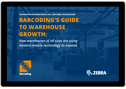Barcoding's Guide to Warehouse Growth: How warehouses of all sizes are using modern mobile technology to expand.