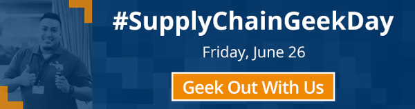 #SupplyChainGeekDay